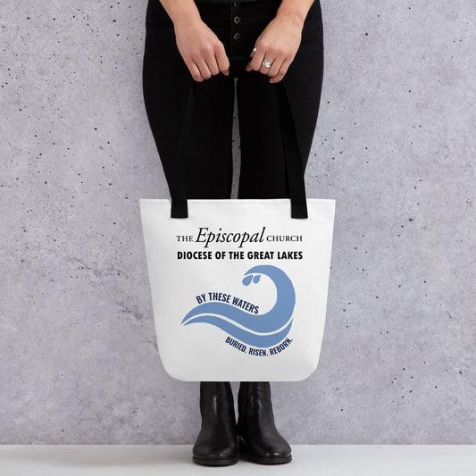 By These Waters Tote bag