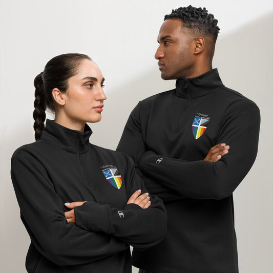 Episcopal Diocese of the Great Lakes Diversity Embroidered Logo - Champion Quarter zip pullover